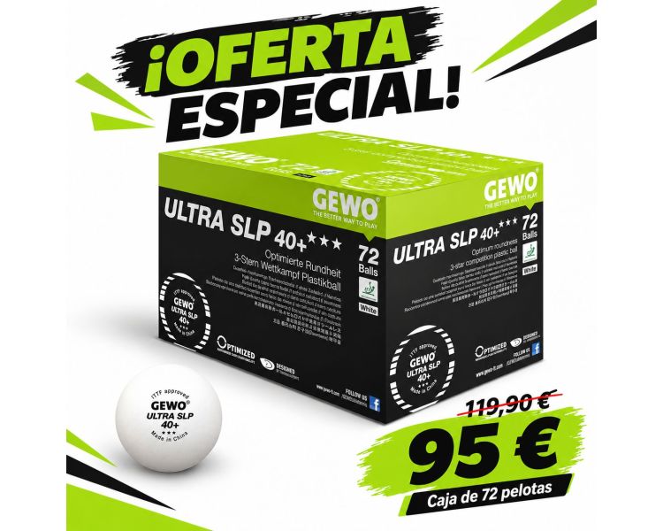 Gewo Ultra SLP *** 40+ 72unidades